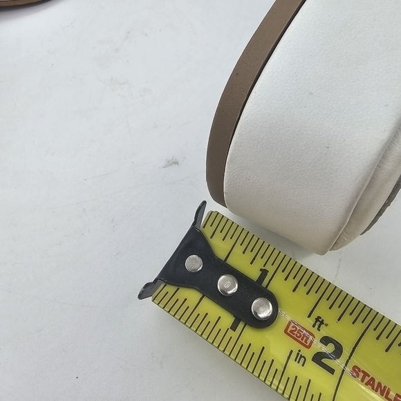 JEFFREY CAMPBELL Agate 2 Leather Sandal Color White Size 8 EU 39 Lace Up - Picture 13 of 14